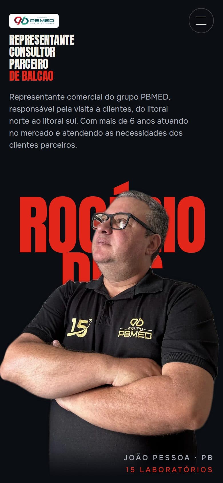 O mesmo site Rogério Dias · Grupo PBMED no celular